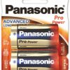 Bateria D / LR20 PANASONIC PRO POWER (blister 2 szt.)