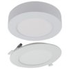 Oprawa Downlight Cct 2W1 Z Ramka 18W 1650Lm Ip20 Okrągły Biały Ec61081