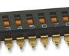 Przełącznik DIP 10-pozycyjny 10P SMD 25 mA przy 24 V DC -20 → +70°C