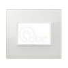 Ramka ozdobna Eikon Evo, 3M, Total White Diamond, 21653.87