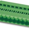 Pin header, 8 pole, pitch 5.08 mm, straight, green, 1823448