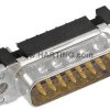 Listwa Pin męska do zabudowy z klipsem zatrzaskowym D-SUB 09 65 361 7712 Harting, 1 szt.