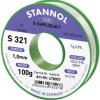 Cyna lutownicza bezołowiowa Stannol S321 2,0% 1,0MM SN99,3CU0,7CD 100G bezołowiowa, szpula Sn99,3Cu0,7 ORH1 100 g 1 mm