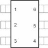 Automotive 2-ch, 1.65-V to 5.5-V inverters with Schmitt-Trigger inputs | DCK | 6 | -40 to 125