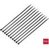TruComponents 40499 Cable tie 300mm 4.8mm Blk Frost-resistant 100 pc(s)