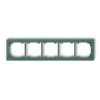DECO Ramka pięciokrotna DECO Pastel Matt szmaragdowy 51DR-5