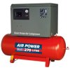 Sealey SAC42755BLN Compressor 270ltr Belt Drive 5.5hp 3ph 2-Stage Cast Cylinders