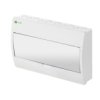 Rozdzielnica Modułowa Elegant 1X18 Natynkowa Ip40 N+Pe Drzwi Białe 2404-00