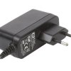 Adapter AC/DC Uwy 15V dc Iwy 1.6A Złącze 2,1 x 5,5 x 12 mm, biegun dodatni w środku 24W typ wtyczki: Typ C