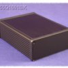 Aluminum enclosure, (L x W x H) 160 x 125 x 52 mm, black (RAL 9005), IP54, 1455Q1601BK