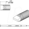 C210042 C210 soldering tip, C210039/3.9 x 1.0 mm, chisel-shaped