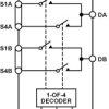 High Voltage Latch-Up Proof, 4-Channel Multiplexer