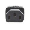 Adapter IEC C13 / IEC C5 koniczynka WAADAPATIEC1