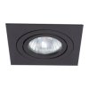 Oprawa podtynkowa Metis czarna 1xGU10 Light Prestige