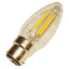 B22d 230V B35 4,0W 827 360deg; LED klar Osram 7166