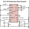 15V, 5A 2-Phase Synchronous Step-Up DC/DC Converter with Output Disconnect