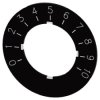 Etykieta do potencjometru 22mm skala 1 do 10 SIRIUS ACT 3SU1900-0BG16-0SA0 /10szt./