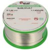 Spoiwo lutownicze; 1,0mm; szpulka 0,25kg; Sn99,3Cu0,7/1,00/0,25; bezołowiowe; Sn99,3Cu0,7; Cynel; drut; 1.1.3/3/3.0%; cyna