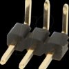 946-13-003-00 Pin header RM 2.54mm, angled, 1-row, 3-pin