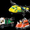 60505 Airplane, Service Truck & Hovercraft Remix set