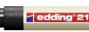 Edding 21 permanent marker EcoLine 4-21001 Marker permanentny czarny Wodoodporny: Tak