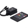 Sterownik Led Rgb 3X2a Music 20-Key Ir Czarny 12-24V Prescot
