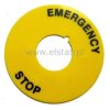 Osłona wyłącznika bezpieczeństwa ( STOP 22mm/75 )