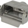 Obudowa złącza; Han A; 19200101730; 10A; metal; proste; na przewód; z 1 klamrą; wyjście na dławnicę M20; szary; IP65; Harting; R