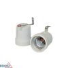 Oprawka ceramiczna E27 z uchwytem L E15-E27-F519L