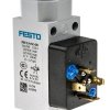 Przełącznik ciśnienia Festo Ciśnienie względne Wyjście analogowe 125 V dc, 250 V ac Sprężone powietrze, woda