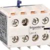 Blok styków pomocniczych Schneider Electric 1NC + 3NO LA1K na szynę DIN