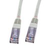 Patch Cord F/UTP kat.5e 1,5m CCA szary, ekranowany; Conotech