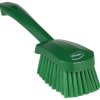 Szczotka do szorowania, dł. włosia: 270mm, Miękki, Niebieski, Poliester, Polipropylen, Stal nierdzewna, zastosowanie: