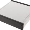 Aluminum enclosure, (L x W x H) 160 x 165 x 31 mm, natural, IP54, 1455R1602