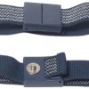 ESD wristband, push button Ø 4 mm, dark blue, 220 mm, 9-342-1