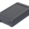 ABS enclosure, (L x W x H) 151 x 80 x 40 mm, graphite gray (RAL 7024), IP66, 96033144