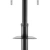 SpeaKa Professional SP-TVC-1400 Stojak na kółkach do telewizora Półka na urządzenia 94,0 cm (37