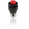 Osłona uszczelniona przełącznika przyciskowego 1.1 Chwilowy SPST średnica wycięcia 15.2 mm Panel RAFI 250 V ac, IP40,