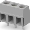 PCB terminal, 3 pole, pitch 5 mm, AWG 30-16, 13.5 A, cage clamp, gray, 1546216-3