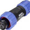 Złącze IP68 serii SP13 Weipu SP1310 / S 3 I, 1 szt.