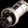 0206008 Microphone coupler for radio devices, 5-pin
