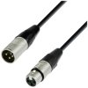 kabel XLR Adam Hall 4 STAR DMF 0050 K4DMF0050, 0.5 m, 1 szt.