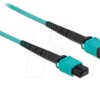 86956 Fiber optic cable MPO/MPO, 50/125µ, 2 m, OM4