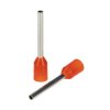 Końcówka kablowa zaciskana 0.5mm² długość 12mm Pomarańczowy średnica 1.0mm Izolowane RS PRO