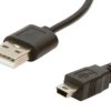 Kabel do programowania, 1 m, wtyczka USB 2.0 mini-B 5-stykowa prosta, wtyczka USB-A 4-stykowa prosta, PVC VK100U45