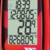 PROTOS 205 RED Bike computer with 5 functions, wireless, red