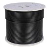 Kabel sieciowy F/UTP kat.6 skrętka 4x2x0,56mm zewnętrzny suchy PE czarny Molex /500m/