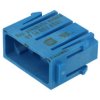 Gniazdo; Han Modular; 09140034501; 3 tory; poliwęglan; proste; niebieski; Harting; RoHS