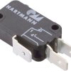 PTR Hartmann 04G01C01X01A Mikroprzełącznik 04G01C01X01A, 1 zestyk przełączny, 1 x wł/(wł), 250 V/AC, 16 A, 1 szt.