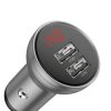 Baseus VCBXA CCBX-0S 4.8A 24W ładowarka samochodowa z dwoma gniazdami USB